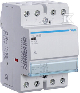 STYCZNIK CICHY 24VAC 4NO 63A AC-7A/B