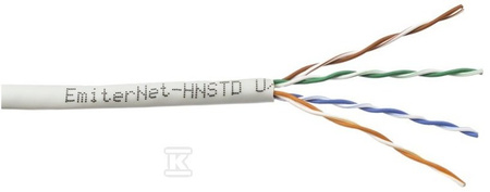 KAB.EMITER NET UTP (U/UTP) KAT.5E 350MHZ