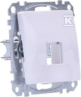 PŁYT.HDMI,VGA,RJ11/45 BIAŁY SEDNA DES