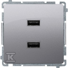 BMC2USB.01/21 ŁADOWARKA BASIC STAL INOX