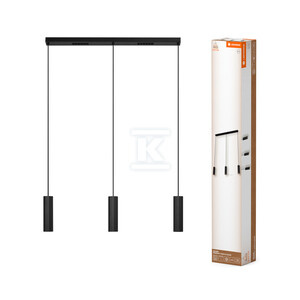 OPR.DEK. DRUMS PEND 3XGU10 2XLED BL