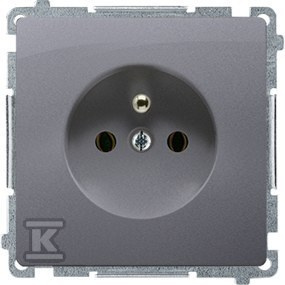 BMGZ1.01/43 GNIAZDO BASIC SREBRO MAT