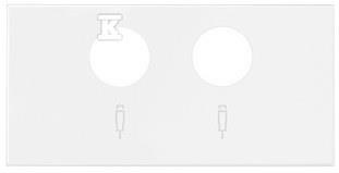 10000053-230 POKRYWA SIMON100 BIAŁY MAT