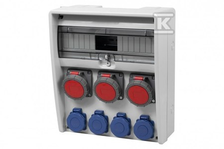 ROZ.ULISSE 17M 3X16/5 4X230V  IP65