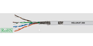 HELU.200 4X2XAWG26/7 HELUKAT 200 S-FTP