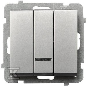 ŁĄCZ.3-KR.PODŚ.N.SREBRO MAT SONATA