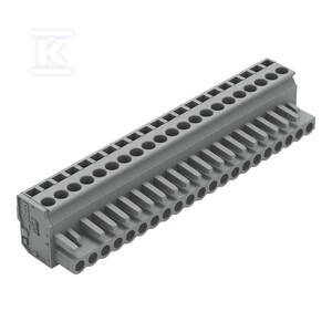 GNIAZDO 1-PRZE.KĄ.CA.CLAMP®, 2,5 MM2,