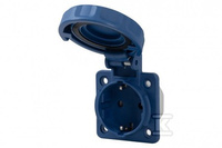 GN.TABLIC. 16A 250V 2P+Z IP67 SCHUKO