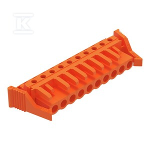 GNIAZDO THT, KON.KĄ.RA.5,08 MM, 10-BIEG