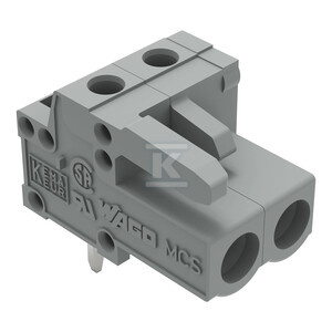 GNIAZDO THT, KON.KĄ.RA.5 MM, 2-BIEG., P