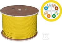 KABEL U/UTP KAT.6 LSOH 4X2X23AWG B2CA 50