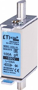 WKŁADKA M000UQU-N/100A/690V