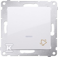 PRZ.DZWON.PODŚ.+RAM.GIPS/IP44 BI.SIMON5