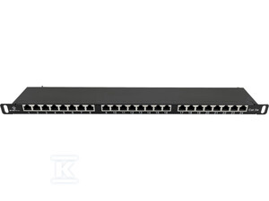 PATCH PANEL STP KAT.5E 24 PORTY 0.5U