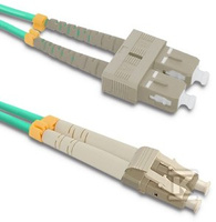 PATCHCORD LC/UPC-SC/UPC OM4 DUPLEX 2M