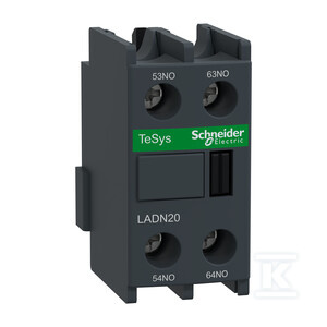 LADN20-BLOK ZESTYK.BEZZWŁOCZNYCH 2NO LC