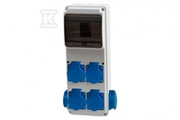 ROZ.ULISSE 6M MIDI 6X230V