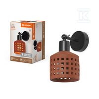 OPR.DEK. CLAY WIN WALL E27 BRN