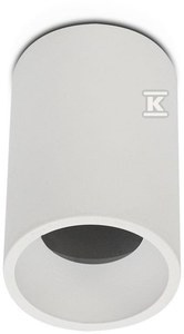 OPR SUFIT V-TAC ALUM GU10 OKRĄG N/T BIA