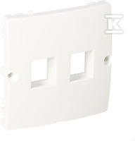 POKRYWA GN.2XRJ45 BIAŁ.BMGK1P/11 BASIC