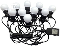 GIRLANDA LED VT-70510 10X0.5W 3000K 5M 2