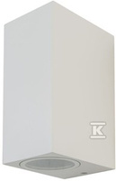 OPRAWA VT-7652 2XGU10 BIAŁA IP44 KW.