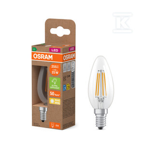 ŻAR.LED CLAS 1.2W 827 CLR E14