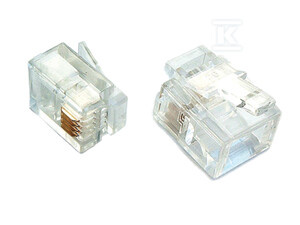 RJ11 WTYK TELEFONICZNY 6P4C
