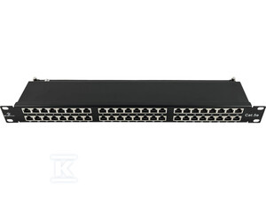 PATCH PANEL STP KAT.5E, 48 PORTÓW, IDC
