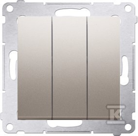 DP31L.01/44 PRZYCISK SIMON54 ZŁOTY MAT