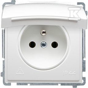 GN.Z/U IP44 BIA.PRZE.STYK.+RAM.BIAŁA