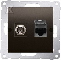 DASFRJ45.01/46 GNIAZDO SIMON54 BRĄZ MAT