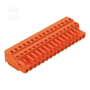 GNIAZDO 1-PRZE.CA.CLAMP®, 2,5 MM2, RA.