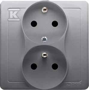 BMGZ2TZ/43 GNIAZDO BASIC SREBRO MAT