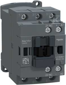 STYCZ.EASYTS 3P 6A AC3 2,2KW 24V DC 1NC