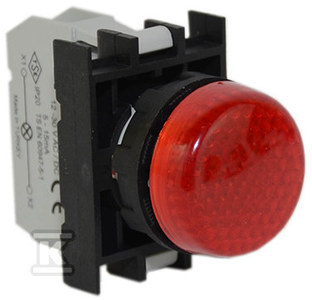 LAMP.SYG.B BA9S CZERWONA
