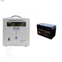 SINUS PRO 2200 E 12/230V +AGM 12V 100AH