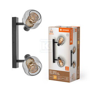 OPR.LED SPOT 2X2.8W 827 E14 BL