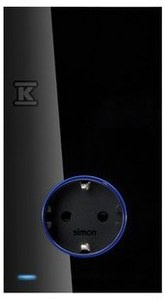 10032108-138 GNIAZDO SIMON100 CZARNY