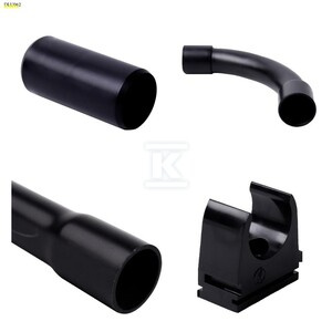 RURA 1540 +3 UCHWYTY +ZŁĄCZKA +KOLANO