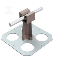 UCH.PRZ.Z MET.PODS.Z OTW.SŁUP.BRĄZ TW/