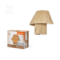 OPR.DEK. BAMB PAPER HUT WALL E27 BRN