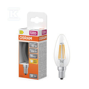 ŻAR.LED 5.5W 827 CLR E14