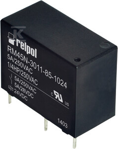 RM45N PRZEKAŹNIK 1P 10A CEWKA 24VDC
