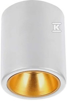 OPR V-TAC GU10 OKR.N/T TUBA BIAŁO-ZŁOT