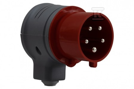 WTYCZKA KĄTOWA OBROTOWA 32A 5P IP44 FE