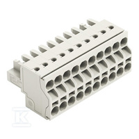 GNIAZDO 2-PRZE.PUSH-IN CA.CLAMP®, 2,5 M