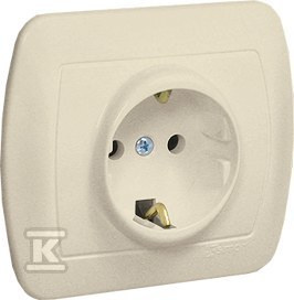 AGSZ1E/12 GN.SCHUKO KREM.