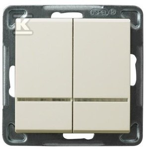 ŁĄCZ.2-GR.ŚWIECZKA PODŚ.P.ECRU SONAT