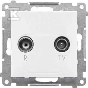 GN.ANTEN.R-TV ZAK. BIAŁY MAT SIMON55